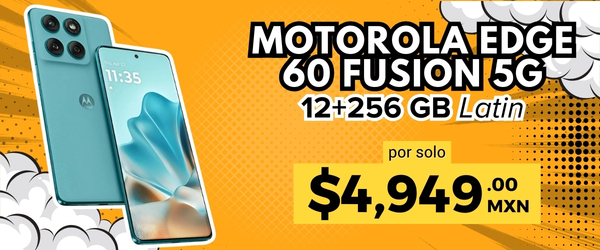 Motorola Edge 60 Fusion 5G 12+256 GB (Latin)