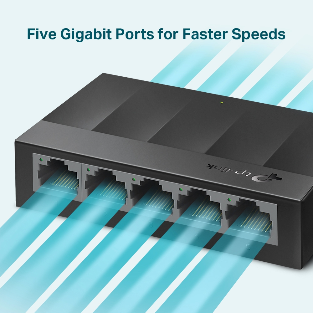 Switch No Administrable 5 Puertos TP-LINK LS1005G — 2