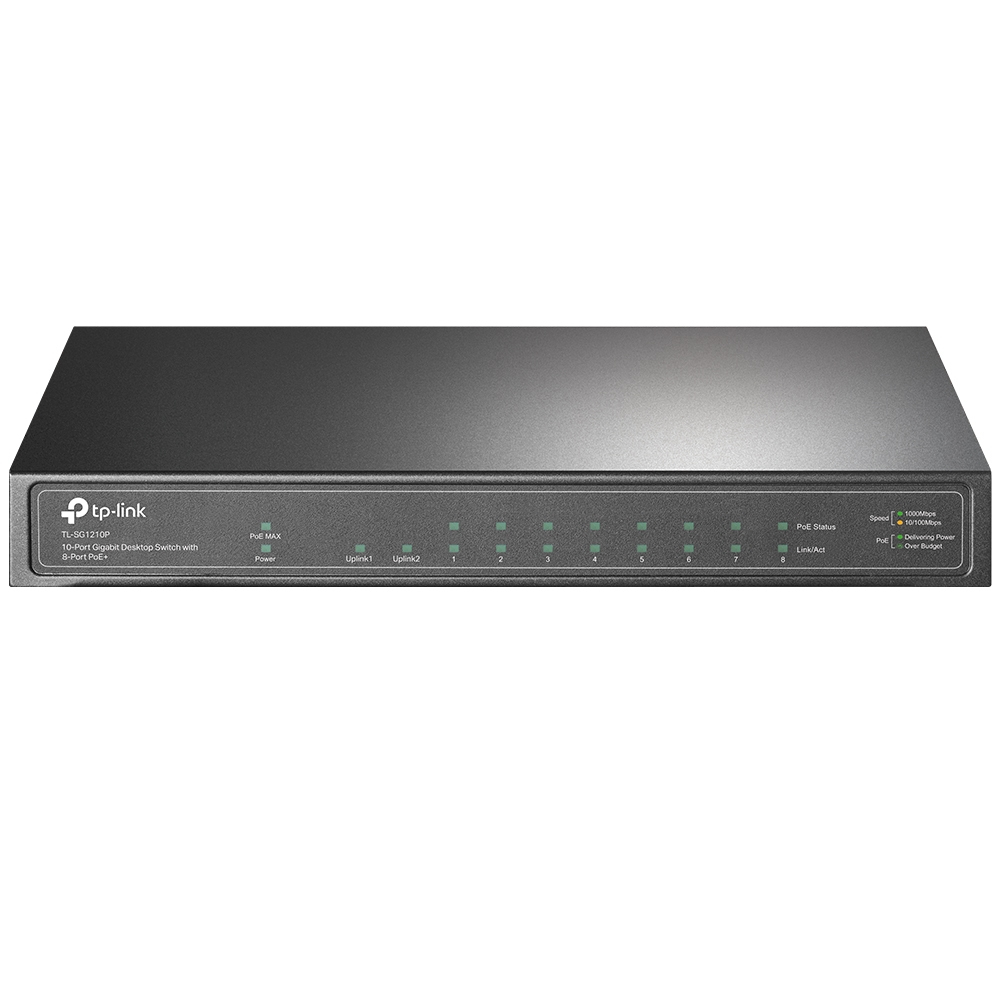 Switch no Administrable de 10 Puertos Gigabi TP-LINK TL-SG1210P — 4