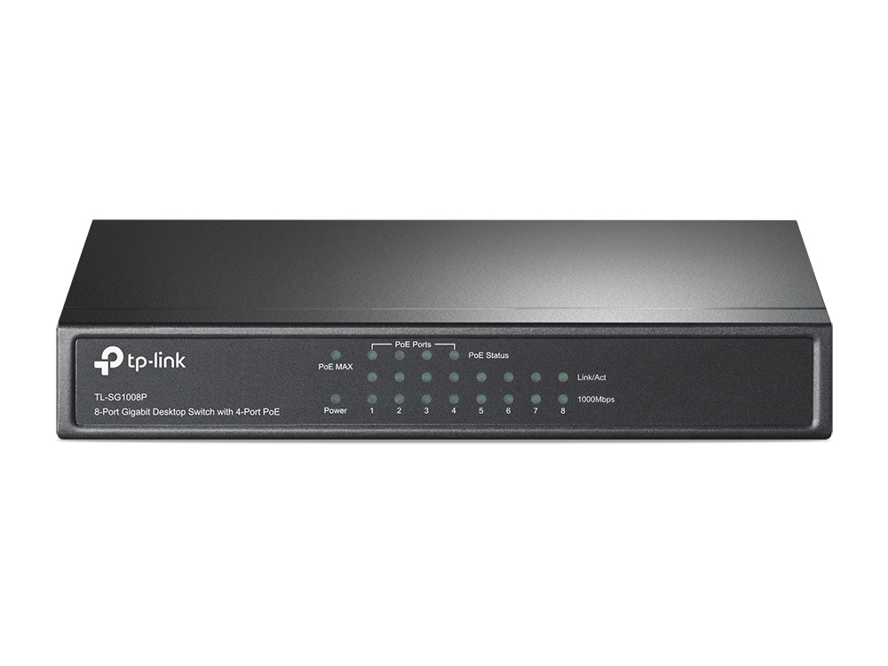 Switch PoE TP-LINK TL-SG1008P — 5