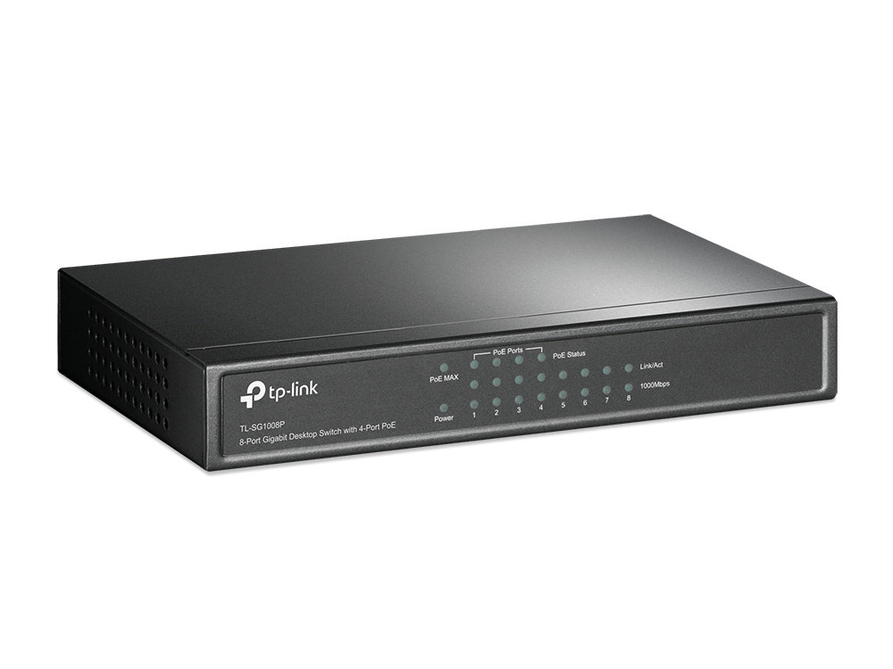 Switch PoE TP-LINK TL-SG1008P — 6
