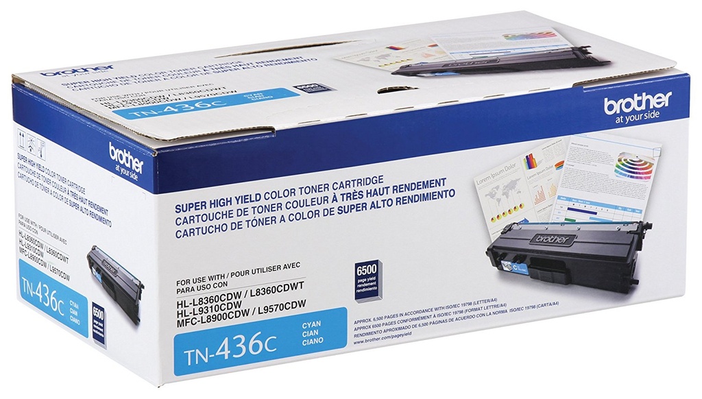 Tóner BROTHER TN436C — 6