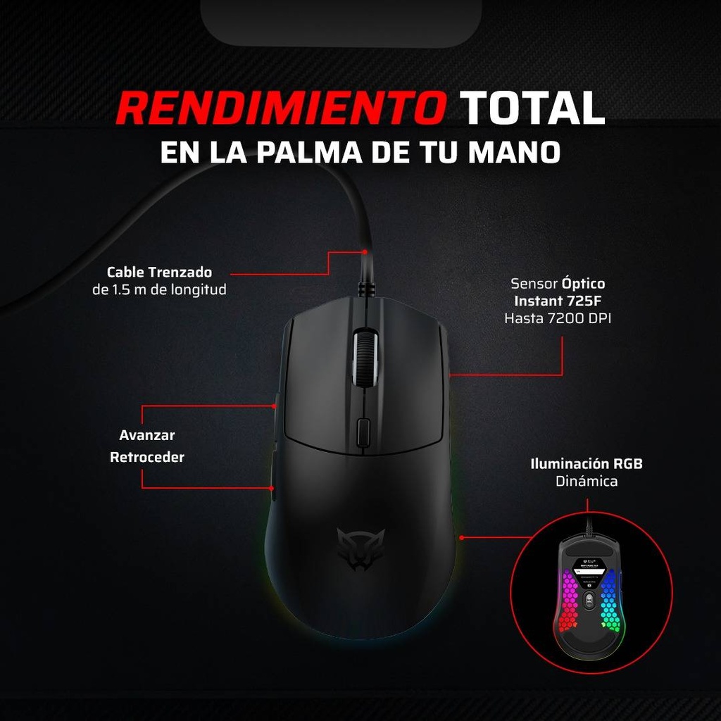 Mouse Gaming Balam Rush DRIFT PLUS MG3 — 2