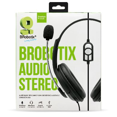 Audífonos Gamer USB Micrófono BROBOTIX 263953 — 5