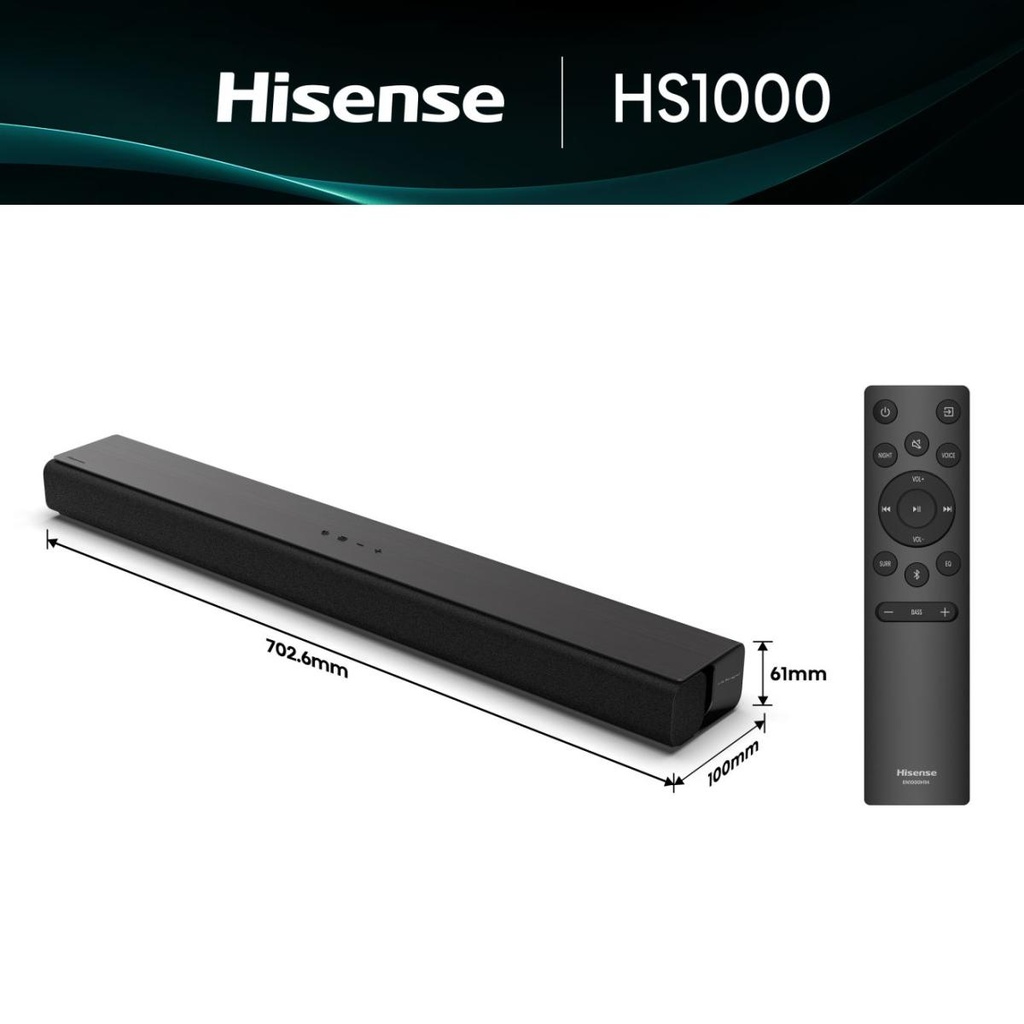 Bocinas Hisense HS1000 — 2