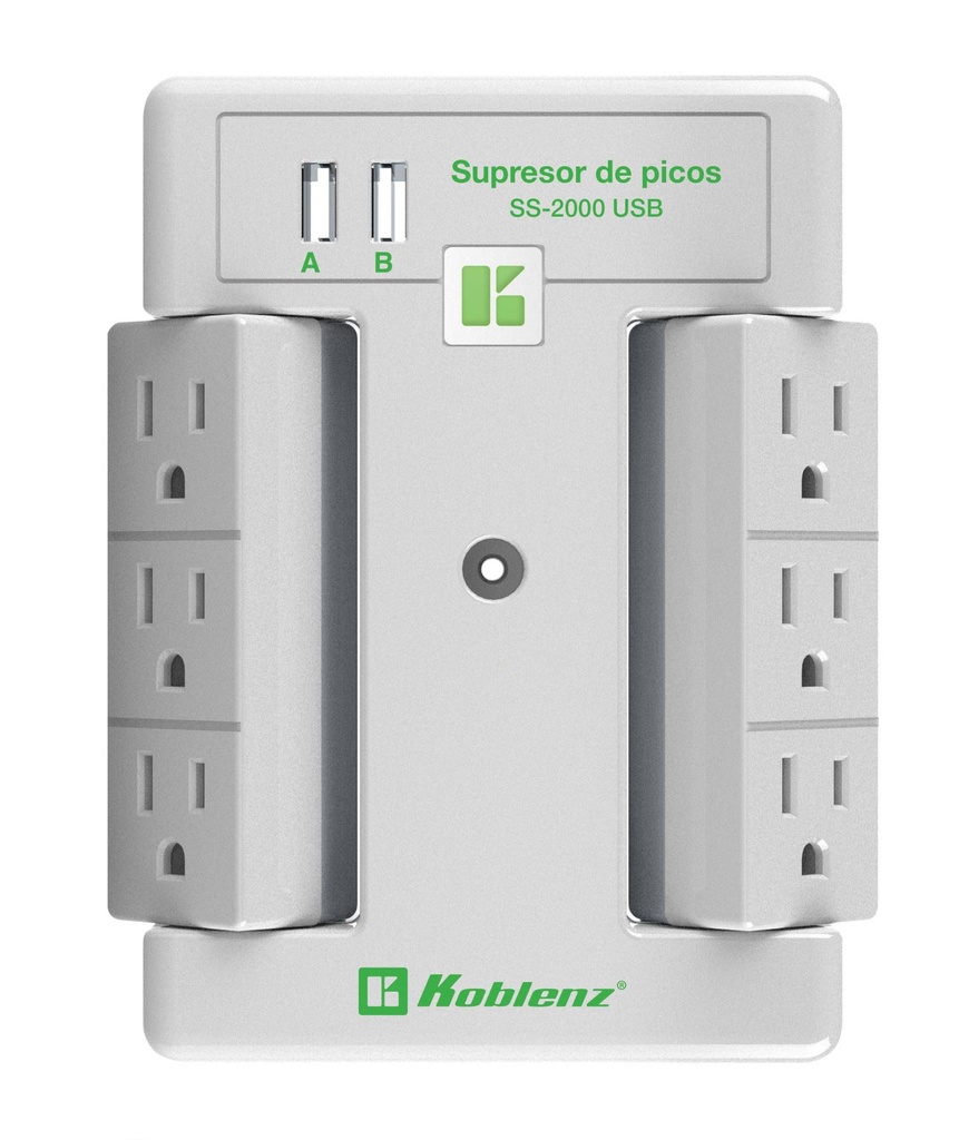 Supresor de Picos KOBLENZ SS-2000 USBAC — 1
