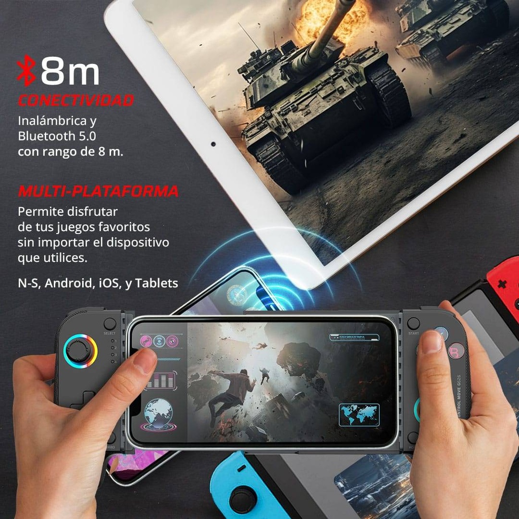 Controles Gaming Balam Rush G626  — 2