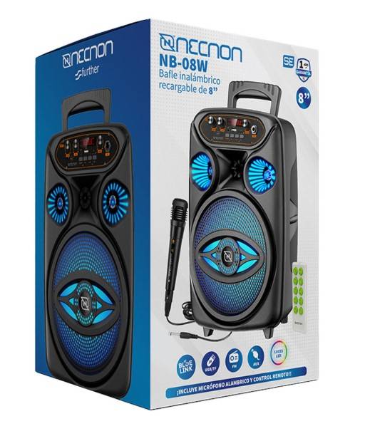 Bocina NECNON NB-08Y — 2