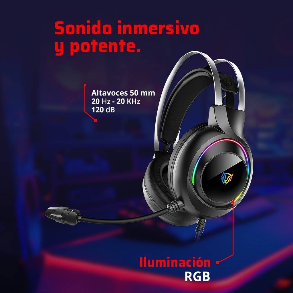 Diademas Gaming Balam Rush BR-941204 — 2