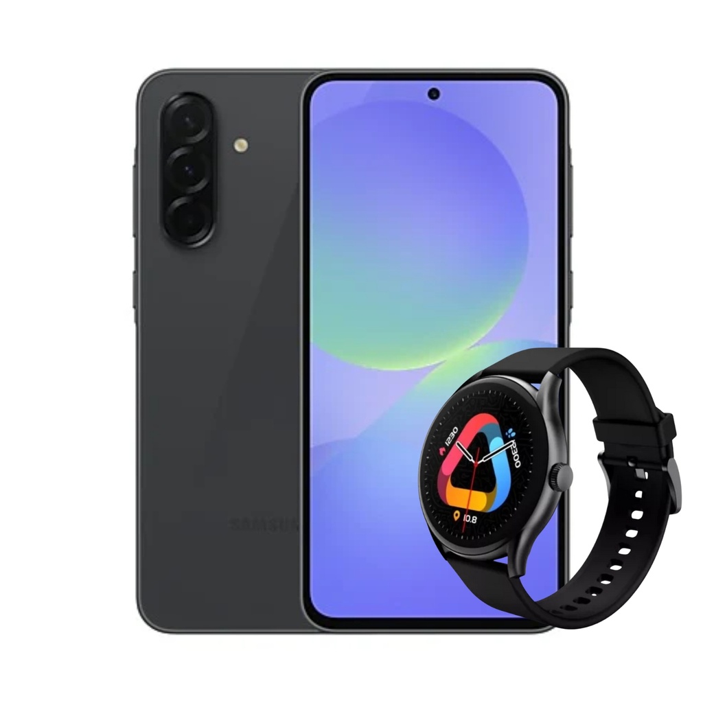 Combo Samsung Galaxy A36 5G 8+256 GB (Latino) Negro + Smart Watch QCY GT