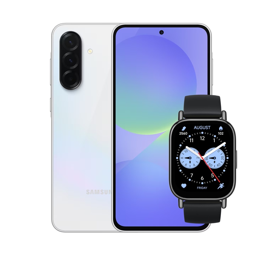 Combo Samsung Galaxy A36 5G 8+128 GB (Latino) Blanco + Xiaomi Smart Watch 5 Lite