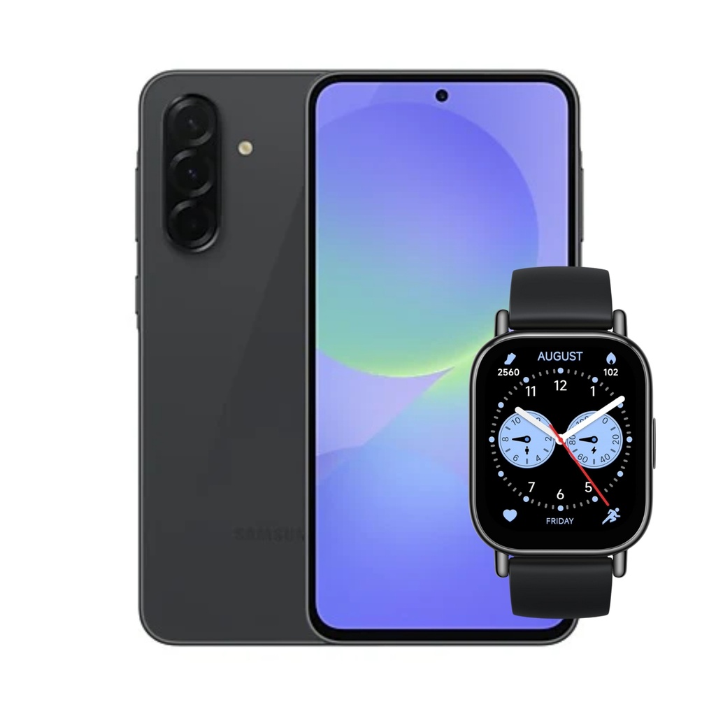 Combo Samsung Galaxy A36 5G 8+256 GB (Latino) Negro + Xiaomi Smart Watch 5 Lite