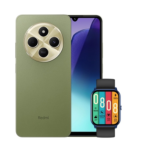 [Xiao-Sm-0022503] Xiaomi Redmi 14C 4+128 GB Verde + SMART WATCH KIESLECT KS MINI 1.78"