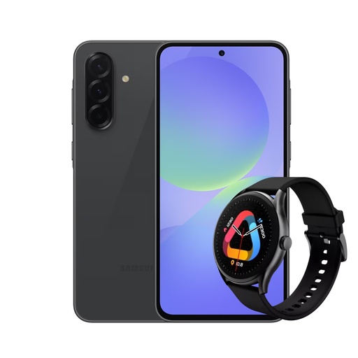 [Comb-Sm-0022883] Combo Samsung Galaxy A36 5G 8+128 GB (Latino) Negro + Smart Watch QCY GT