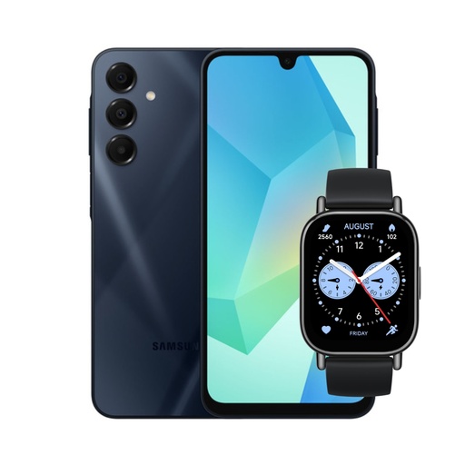 [Comb-Sm-0022959] Combo Samsung Galaxy A16 5G 4+128 GB (Latin) Blue Black + Xiaomi Smart Watch 5 Lite 