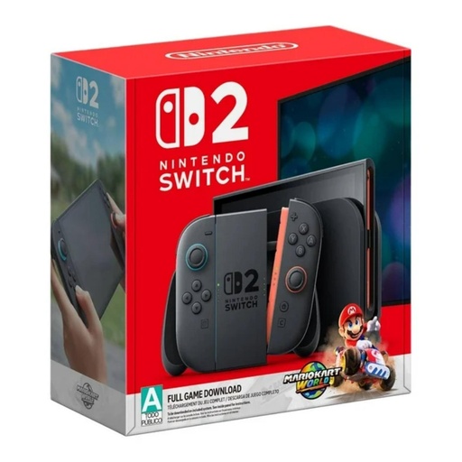 [Cons-Co-0023529] Consola Nintendo Switch 2 256 GB C/Mario Kart (Latin)