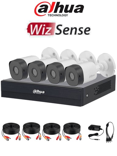 [Kits-MT-0023897] Kits de Videovigilancia Dahua Technology KITXVR1B04-I/T/4-B1A11N
